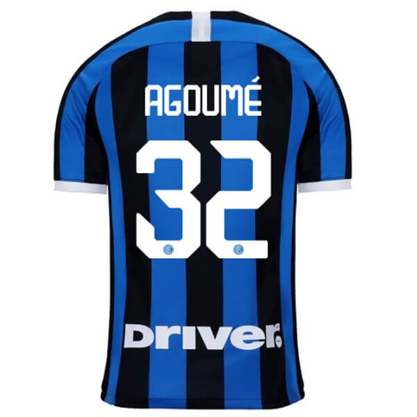 Replicas Camiseta Inter NO.32 Agoumé 1ª 2019/20 Azul